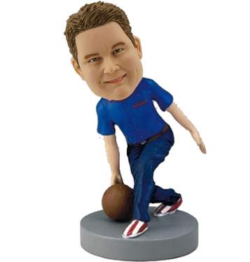 Personalized Bowling Bobble Head